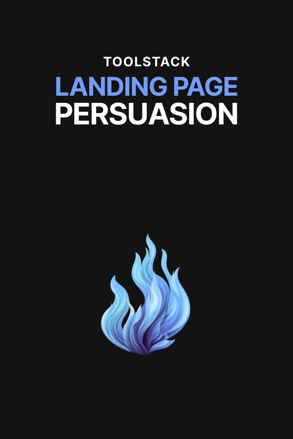 Landing Page Persuasion - Toolstack