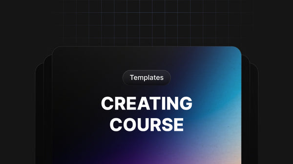 Creating Courses Without Being On Camera